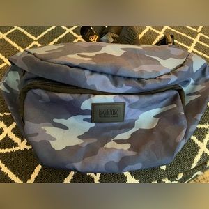 VS - PINK Fanny Pack/Belt Bag - Blue Camouflage